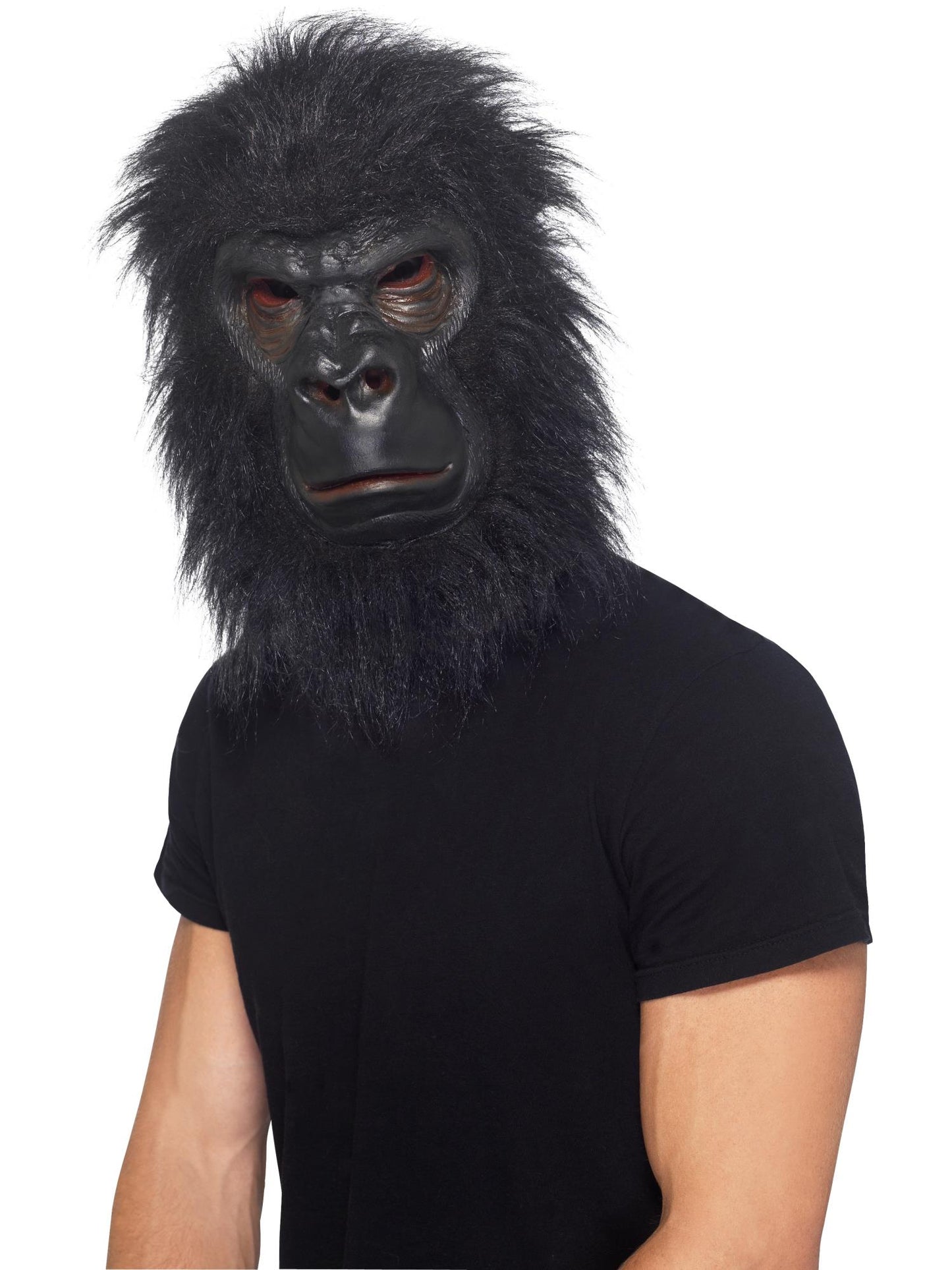 Smiffys Gorilla Mask, Black für Herren