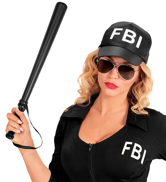 Polizeischlagstock 53 cm als Kostümzubehör für Fasnacht und Karneval