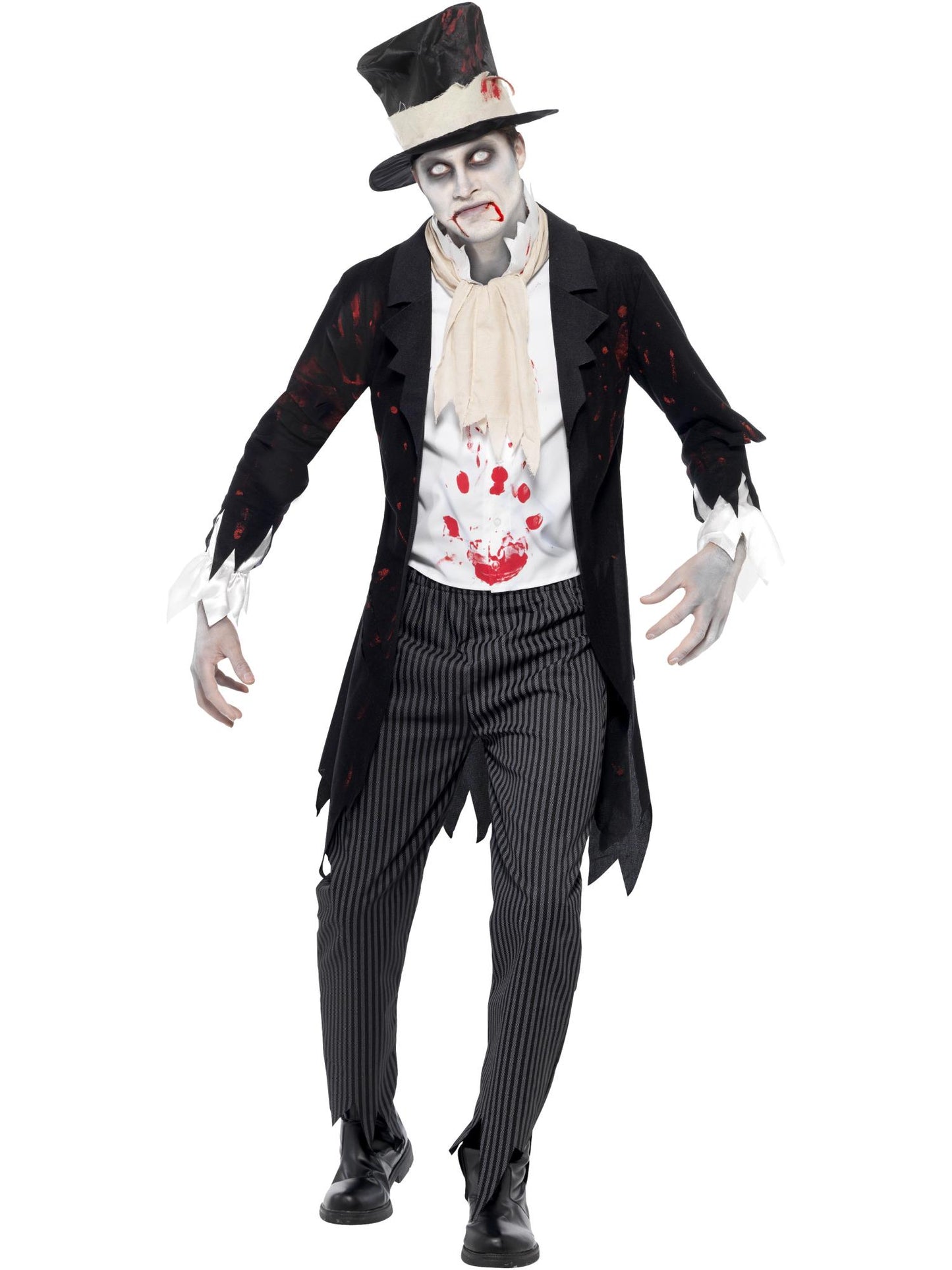 Smiffys Till Death Do Us Part Zombie Groom Costume, Black CS für Herren