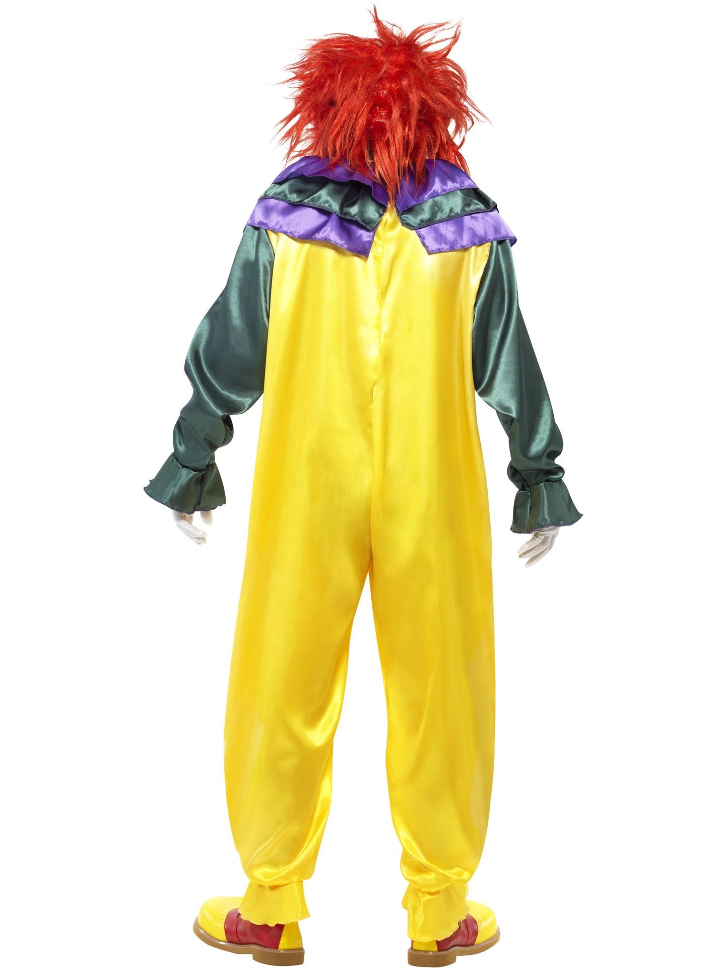 Smiffys Classic Horror Clown Costume, Multi-Coloured CS für Herren