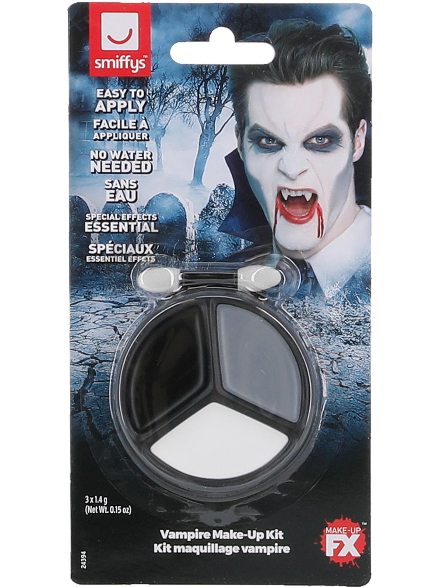 Smiffys Make-Up FX, Vampire Kit, CD für Unisex