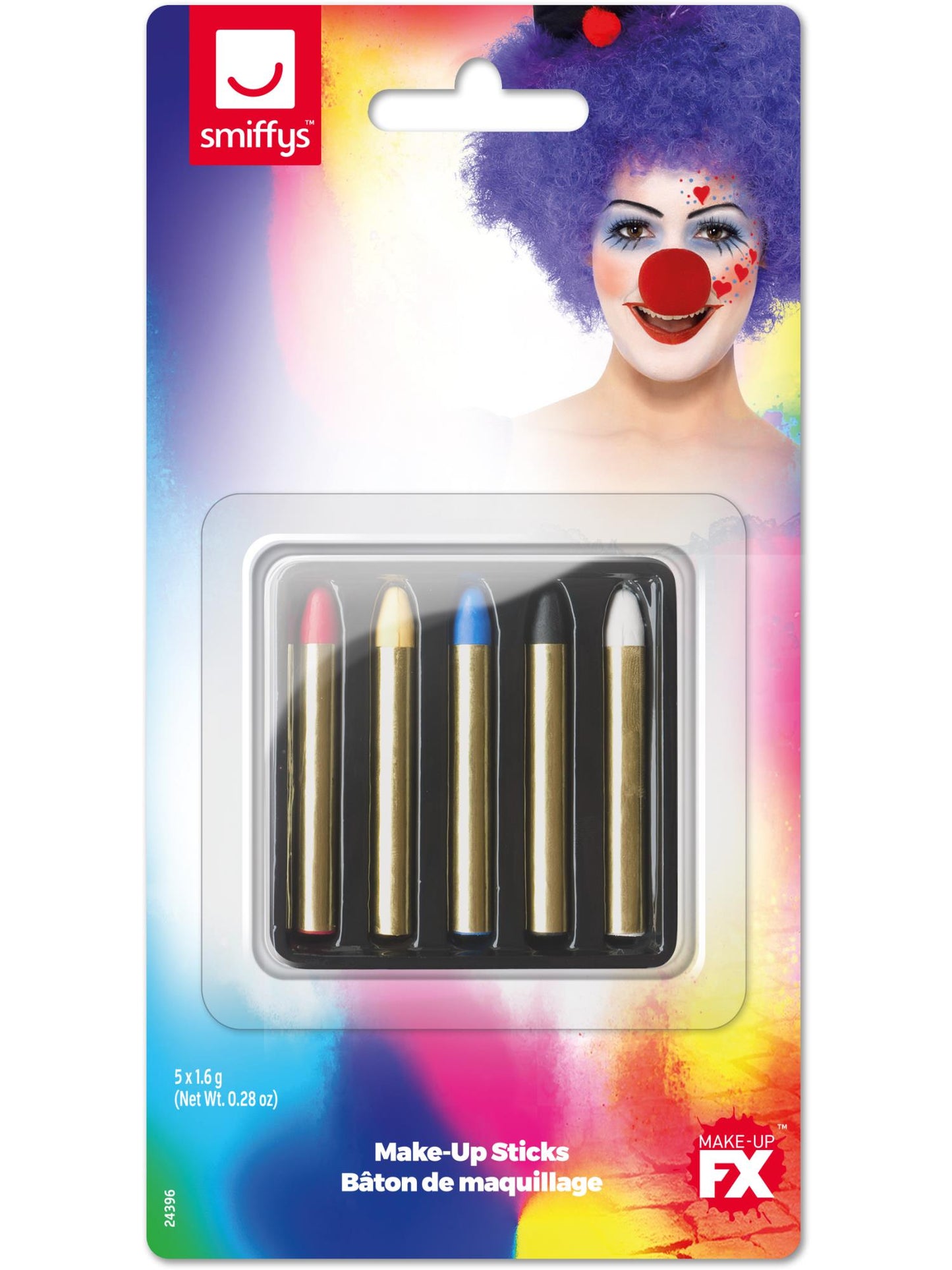 COSMETIC Smiffys Make-Up FX, Face/Body Paint Sticks, Multi, CD für Damen