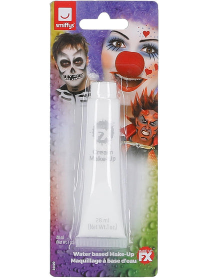 Smiffys Aqua Cream Make-Up White 28 ml – Produktansicht