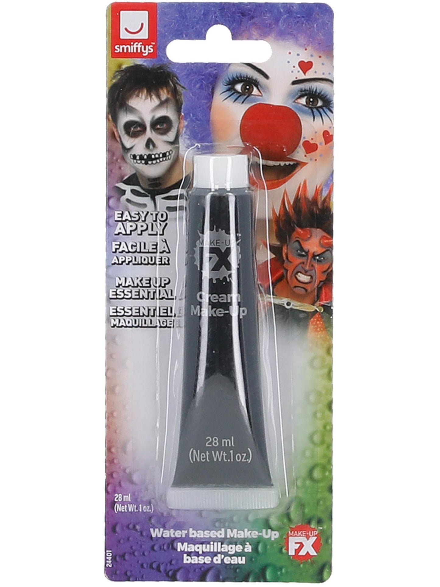 COSMETIC Smiffys Make-Up FX, Aqua Cream Make-Up, Black CD für Unisex