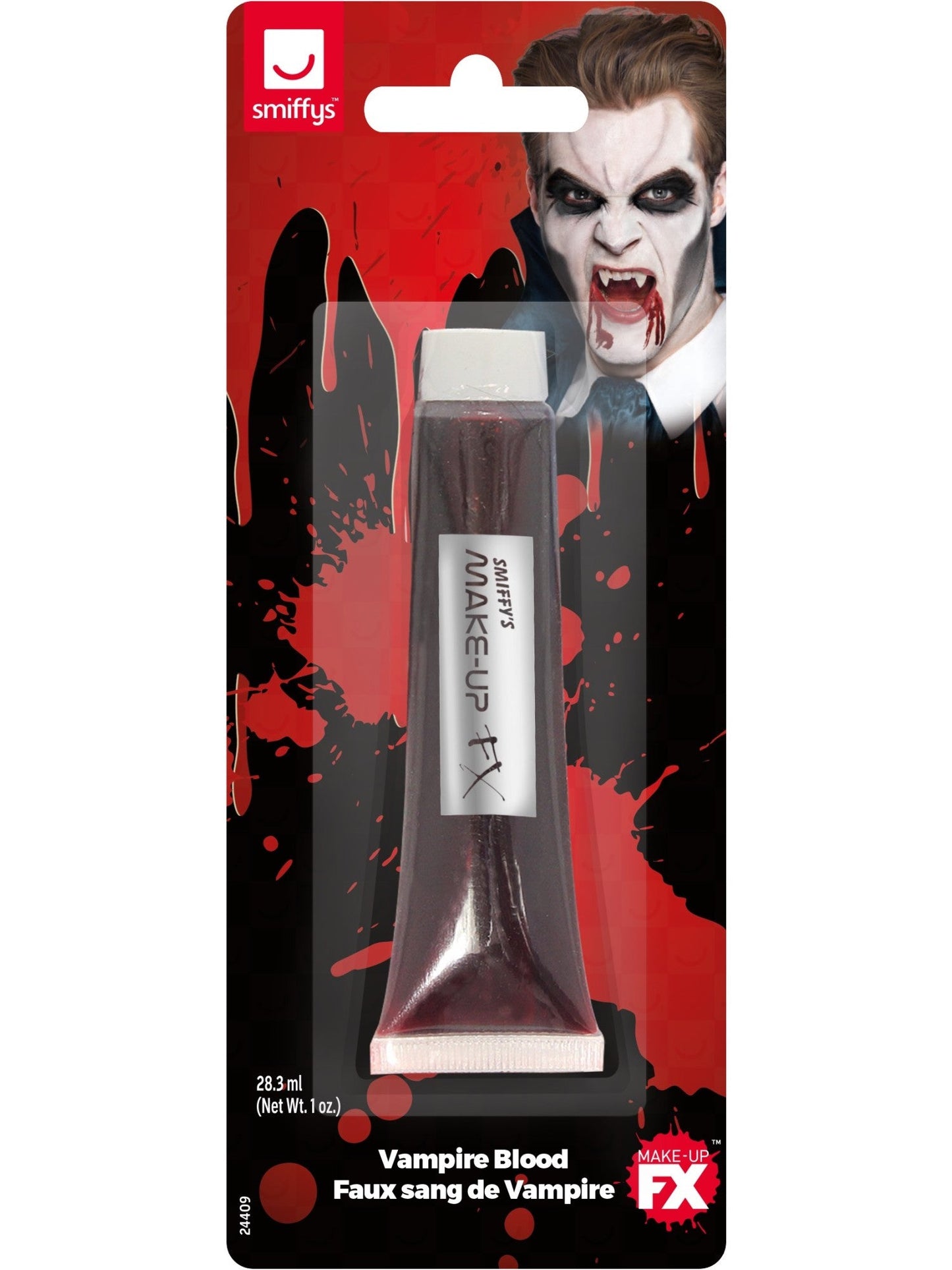Smiffys Make-Up FX, Vampire Blood, Red CD für Unisex