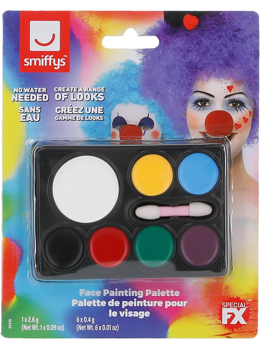 COSMETIC Smiffys Make-Up FX, 7 Colour Palette, Grease, CD für Unisex