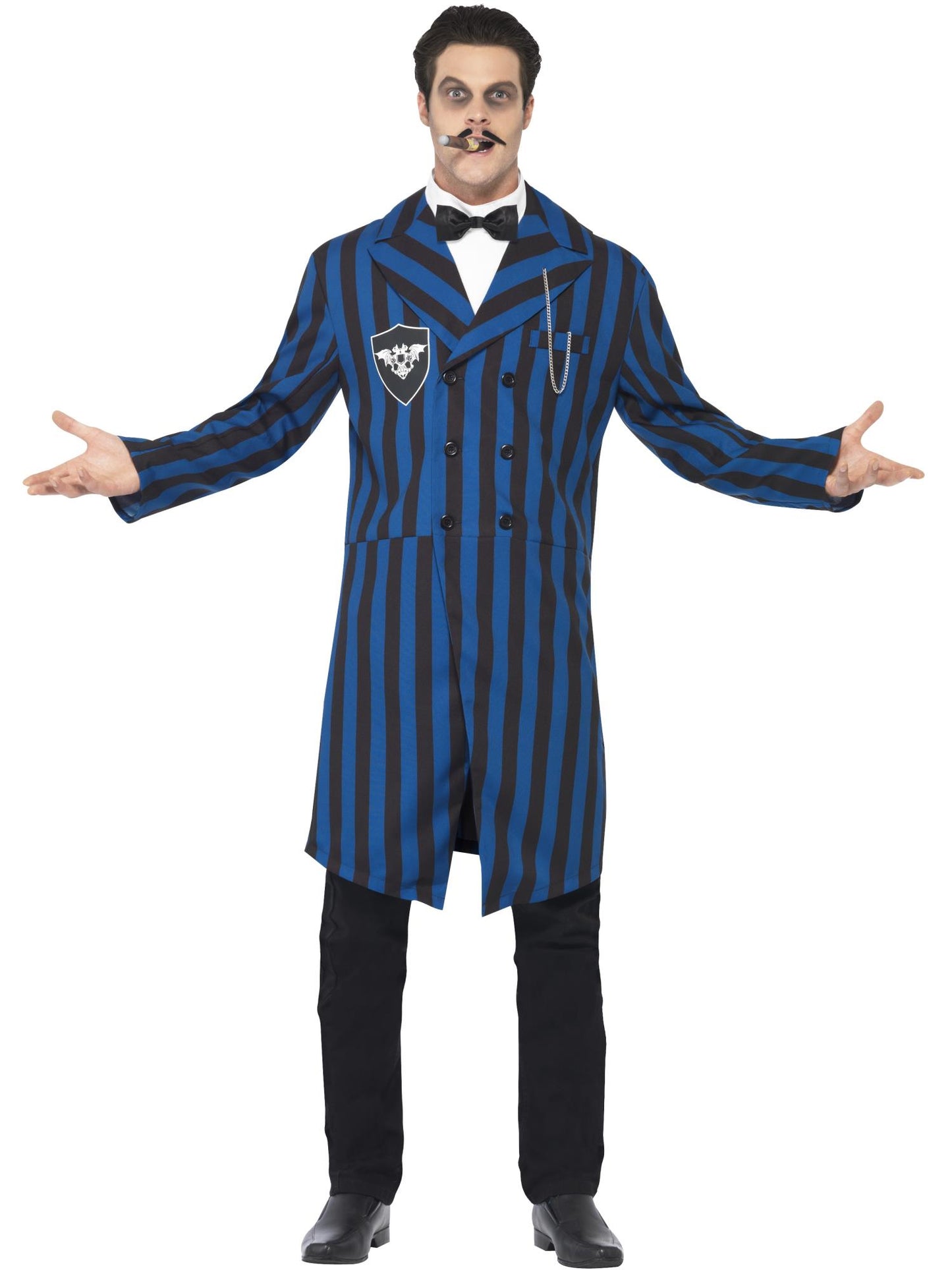 Smiffys VAMPIRE Duke of the Manor Costume, Blue CS für Herren
