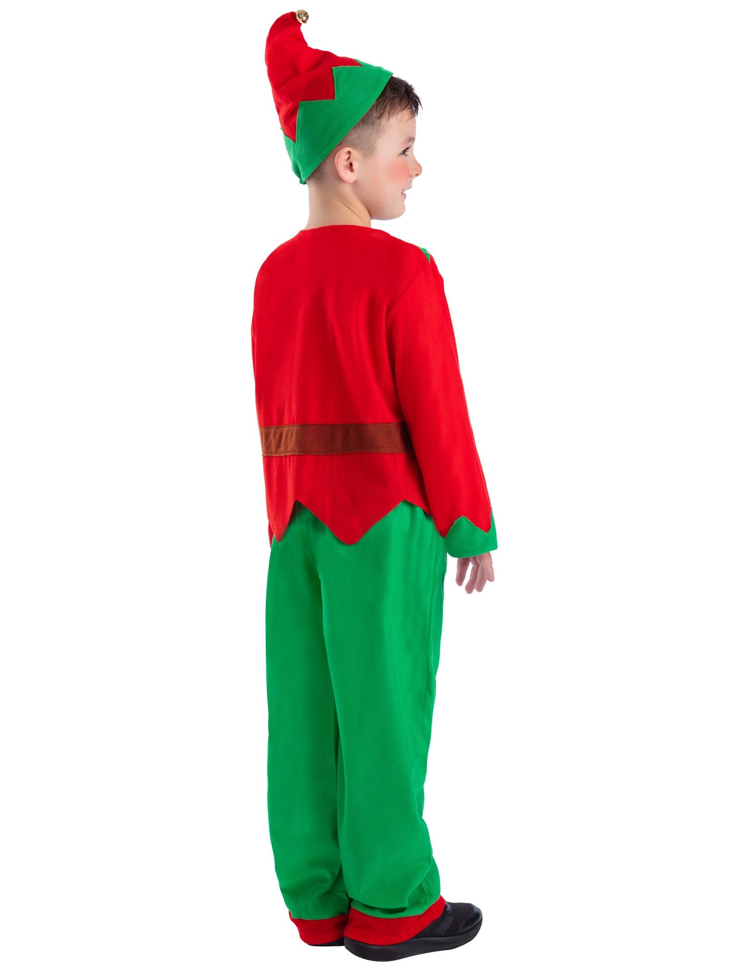 Smiffys Elf Costume, Red & Green CS für Unisex