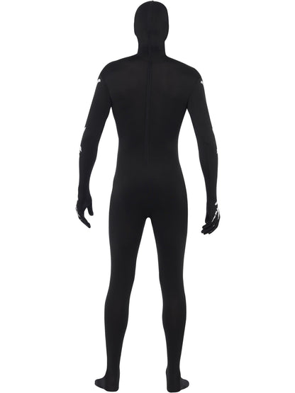 Smiffys Skeleton Second Skin Costume, Black CS für Unisex