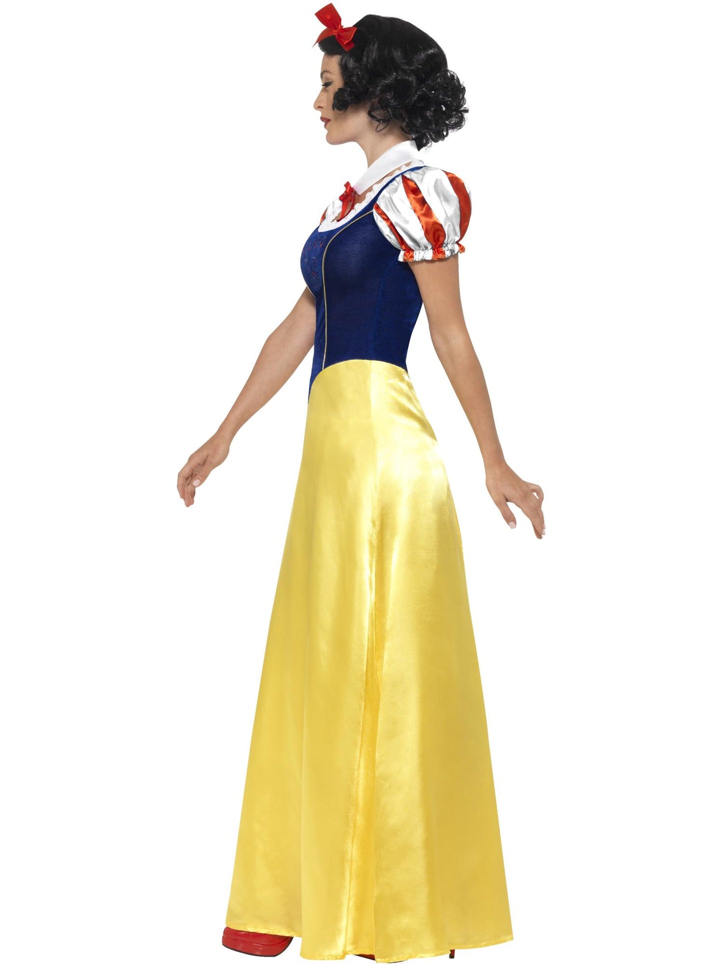 Smiffys Princess Snow Costume, Yellow CS für Damen