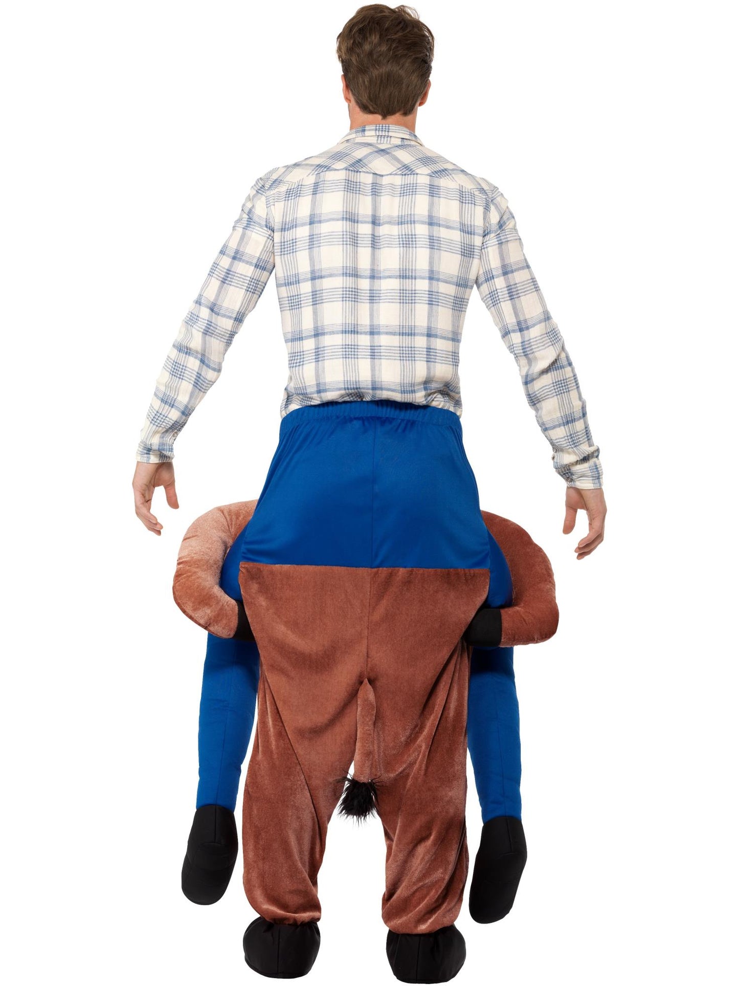 Smiffys ANIMAL Piggyback Horse Costume, Brown CS für Unisex