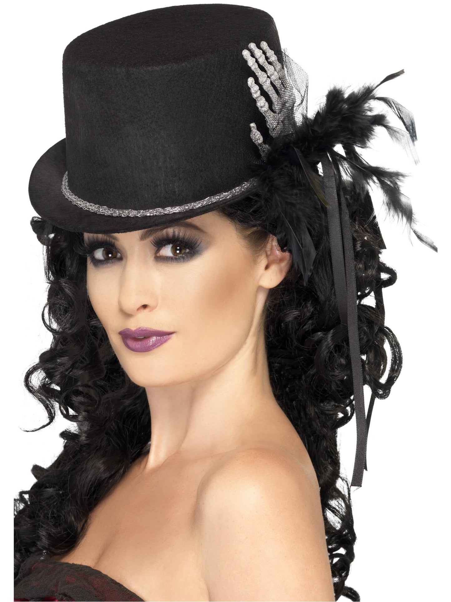 Smiffys HALLACESSO Top Hat, Black für Damen