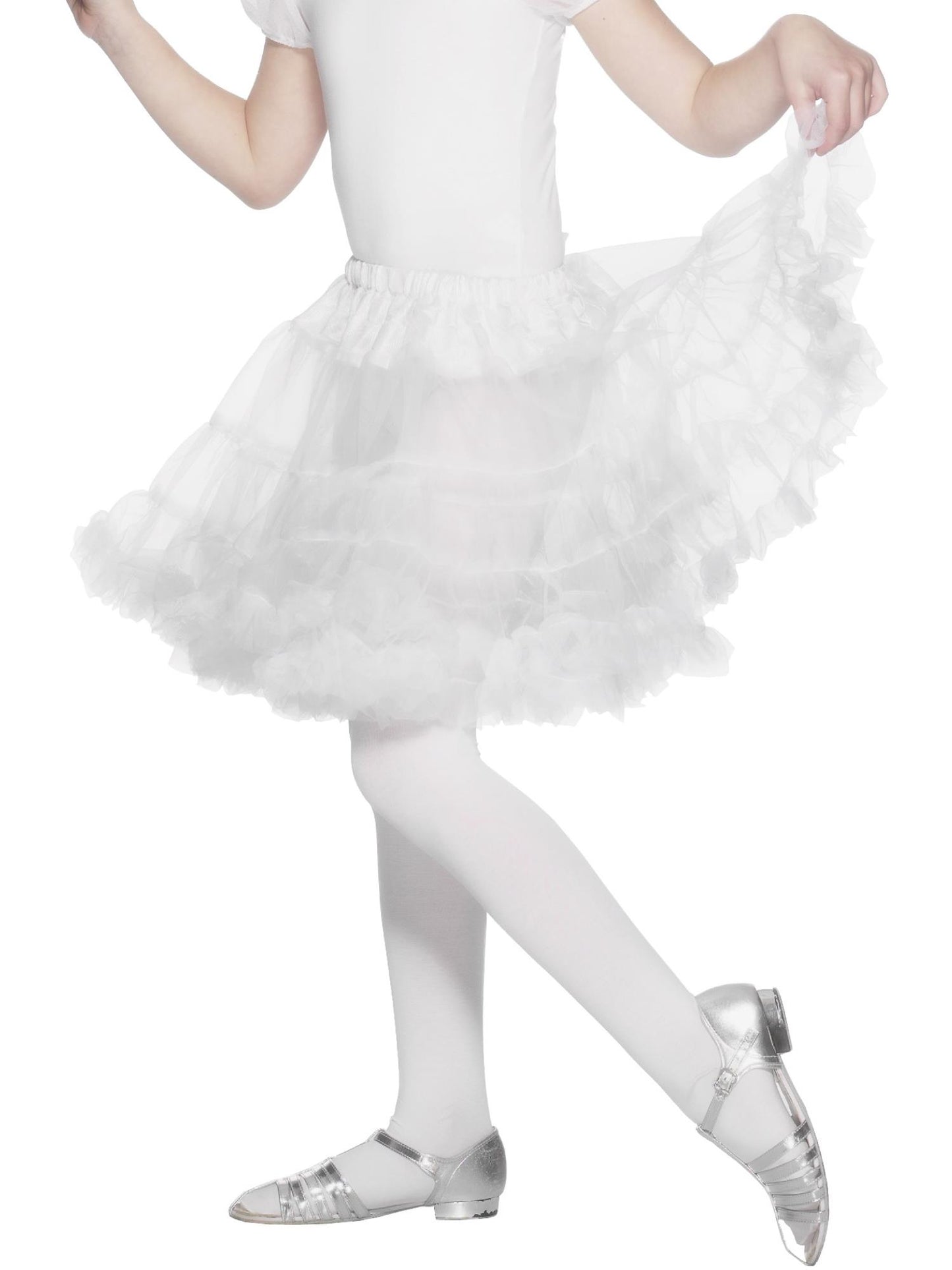 Smiffys Petticoat Child, White AC für Mädchen
