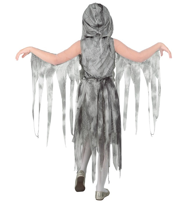 Geisterkostüm mit Kapuze und Ketten für Fasnacht und Halloween
