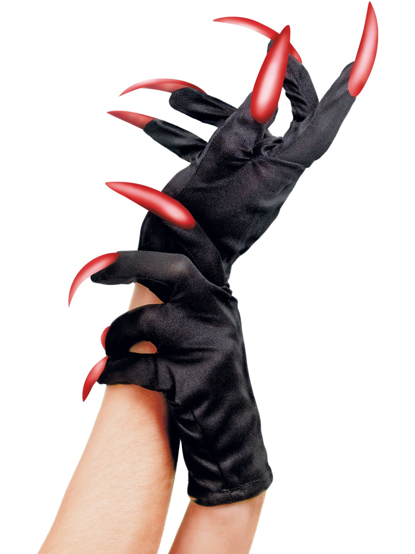 Smiffys HALLACESSO Halloween Gloves, Black für Damen