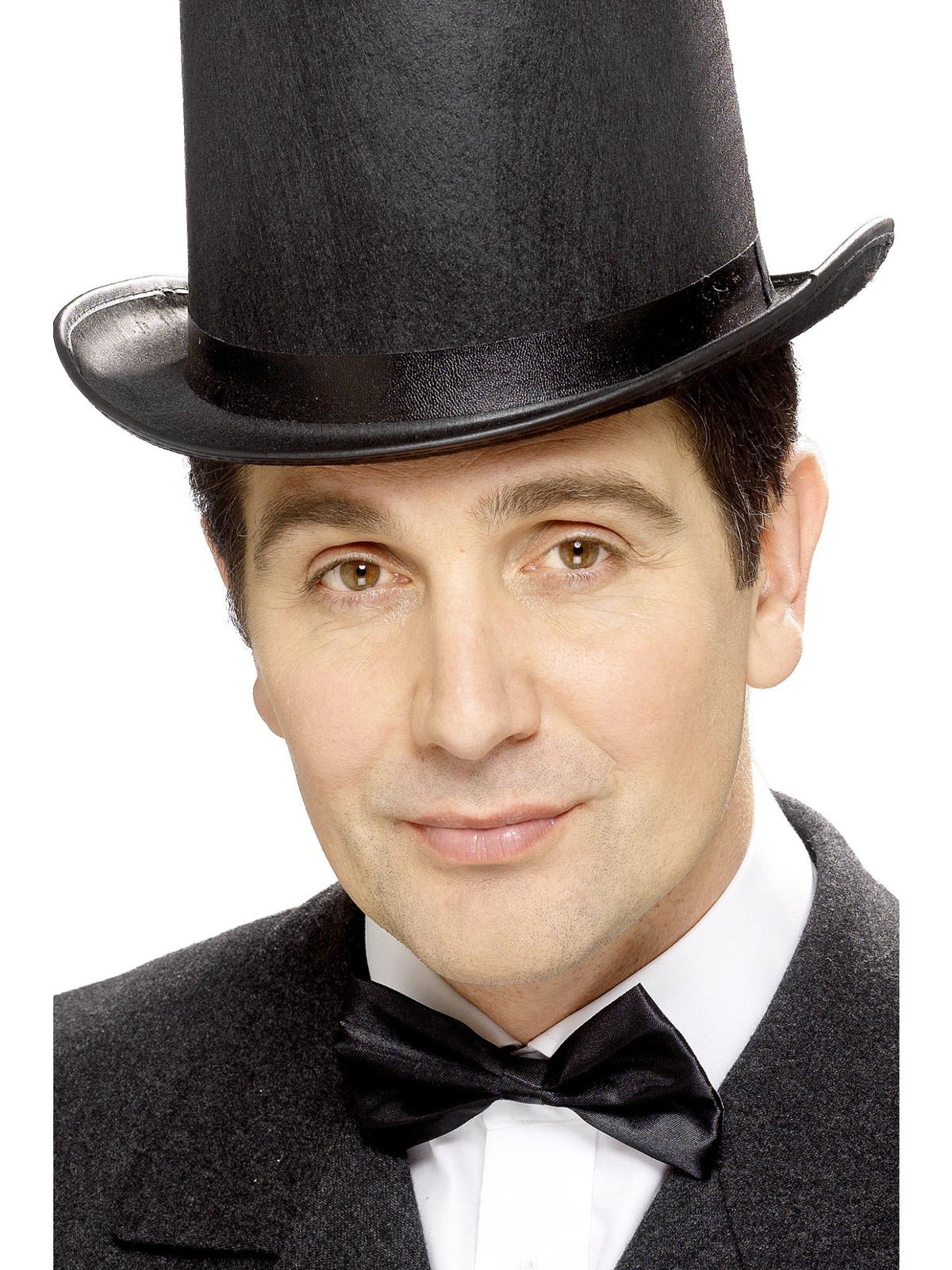 Smiffys HISTORICAL Tales of Old England Satin Bow-Tie, Black für Herren