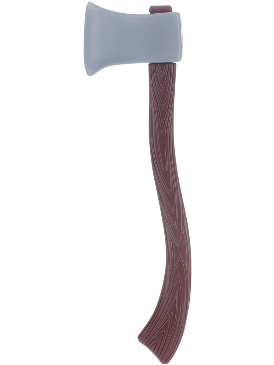 Smiffys HALLACESSO Wood Effect Toy Axe Prop, Brown für Unisex