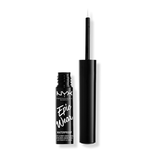 NYX NYX Epic Wear Waterproof Liquid Liner Weiß flüssig wasserfest Eyeliner Kosmetik