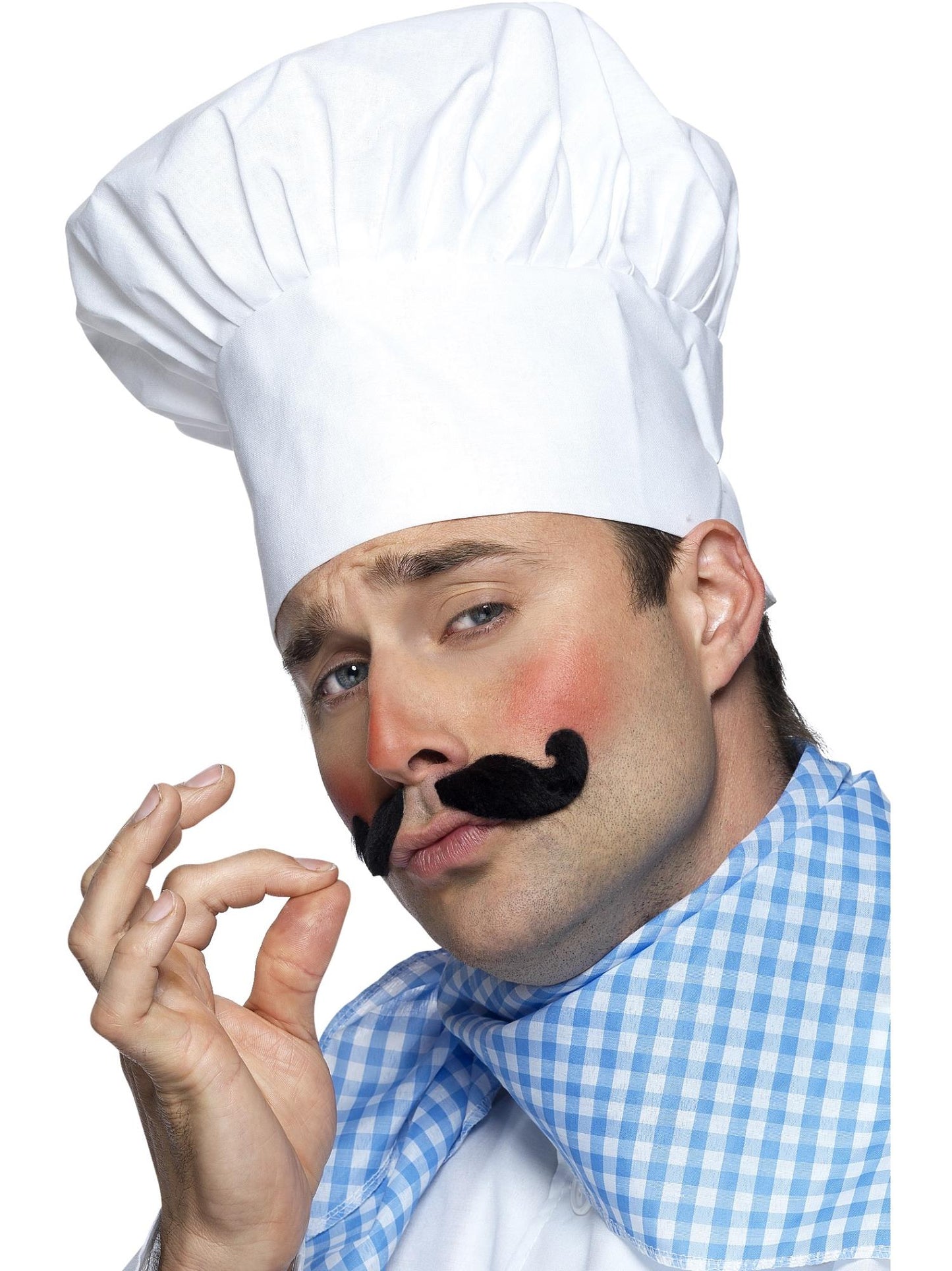 Smiffys HEROS Chef Hat, White für Herren