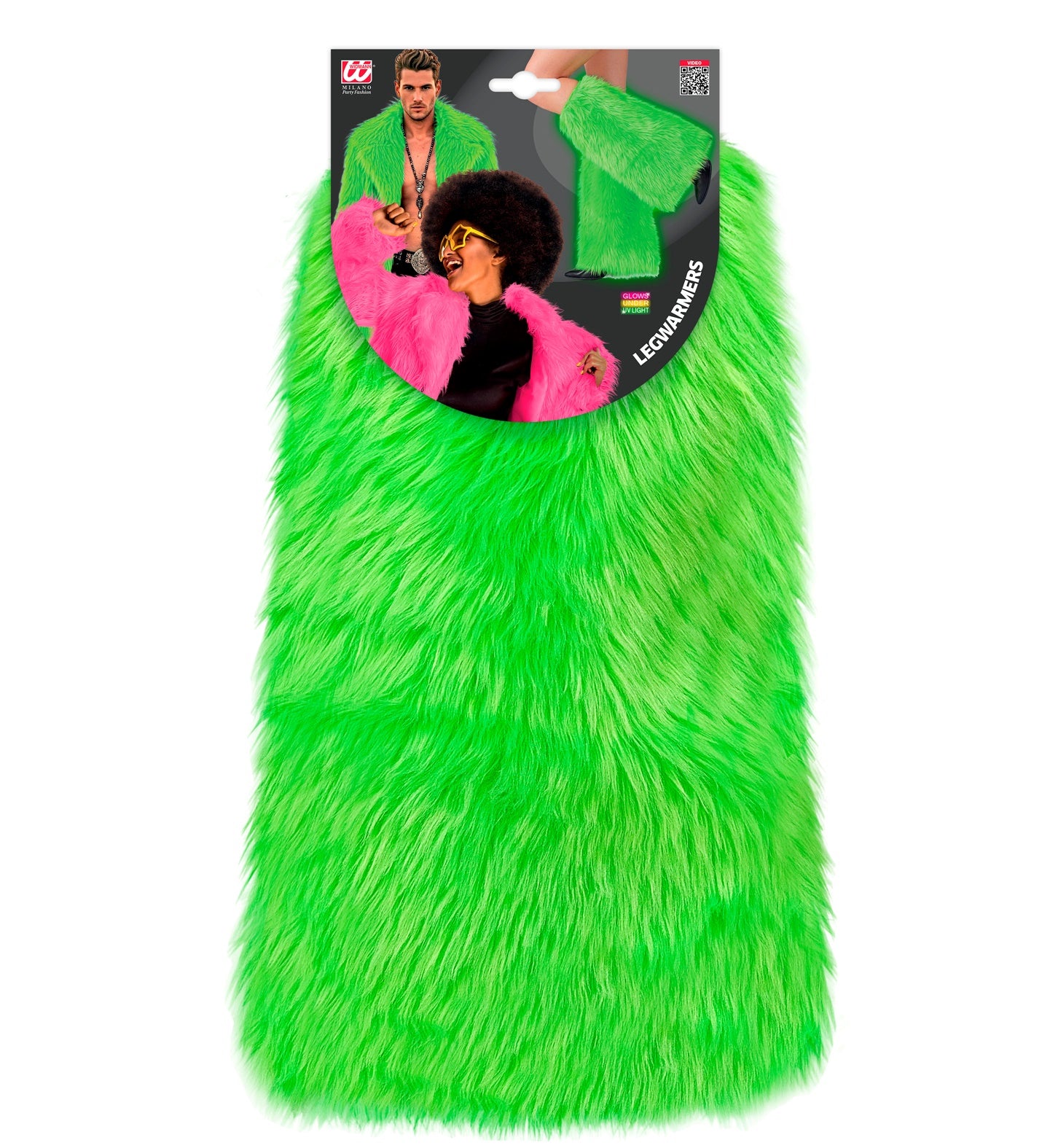 Neon Grüne Plüsch Beinstulpen – Warme Damen Beinwärmer Aus Plüsch