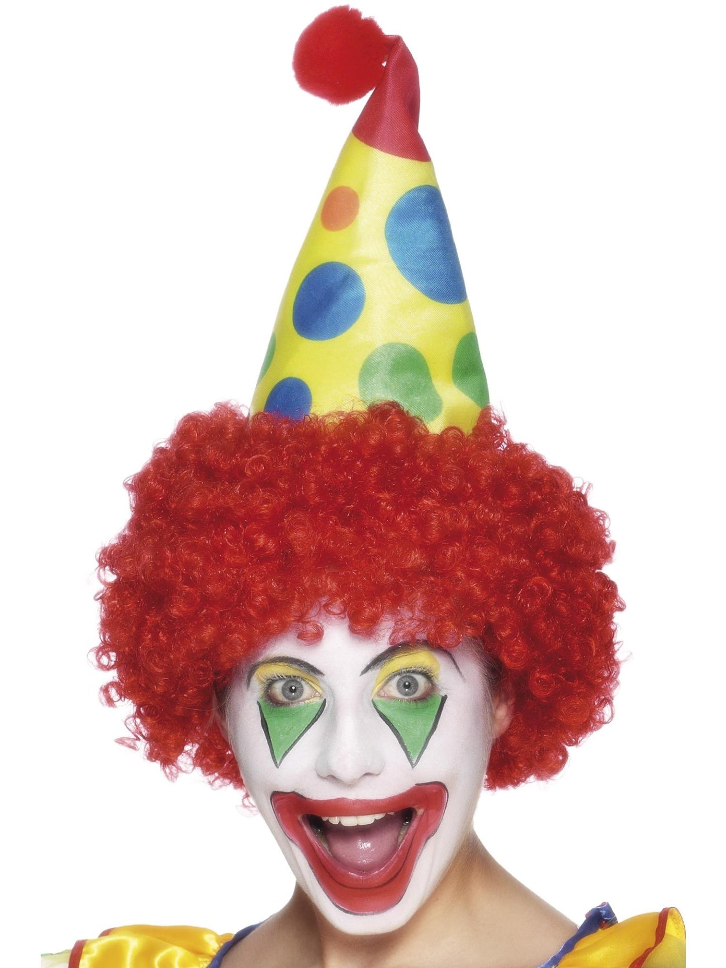 Smiffys Clown Hat, Red für Unisex