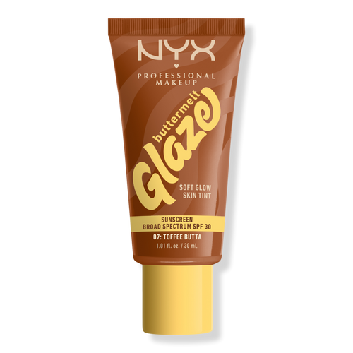NYX NYX Buttermelt Glaze Protector Solar Tint SPF30 07 Toffee Butta 30 ml Haarfarbe