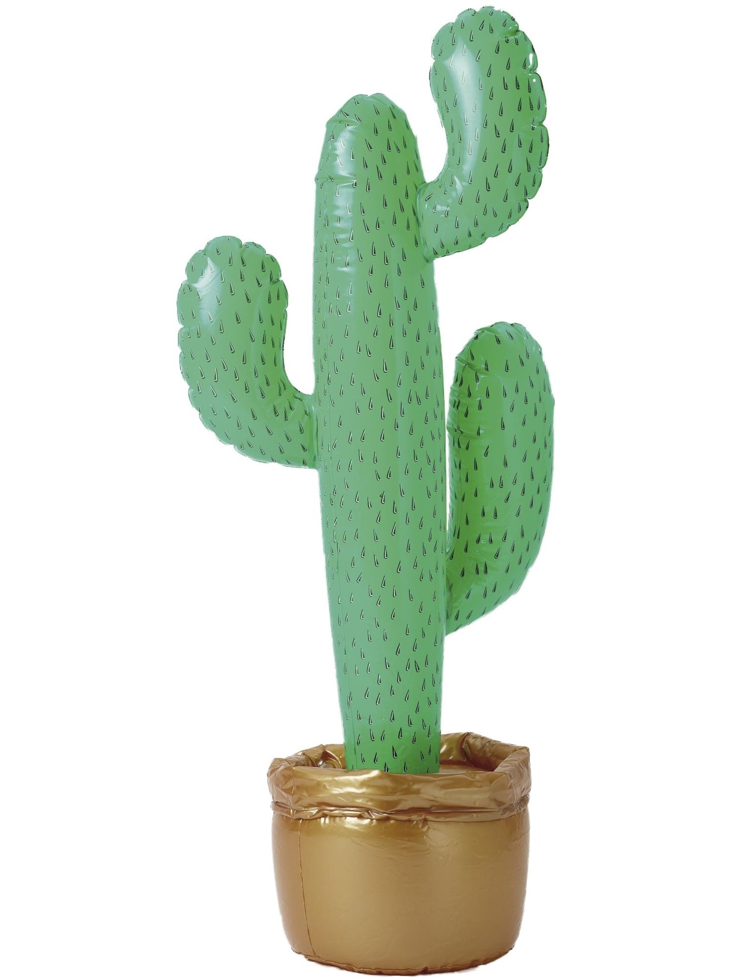 Smiffys HAWAIIAN Inflatable Cactus, Green für Unisex