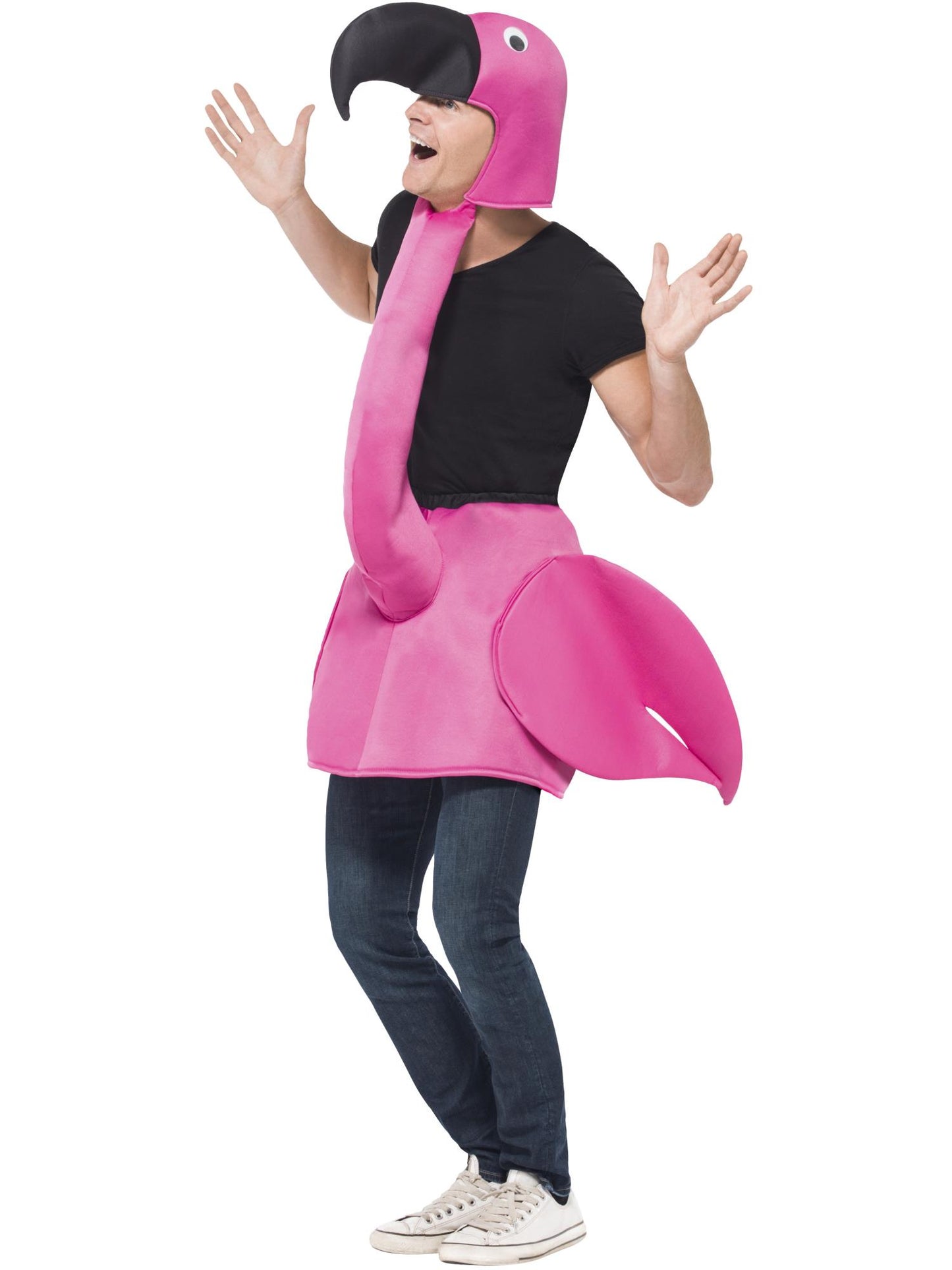 Smiffys BIRD Flamingo Costume, Pink CS für Unisex