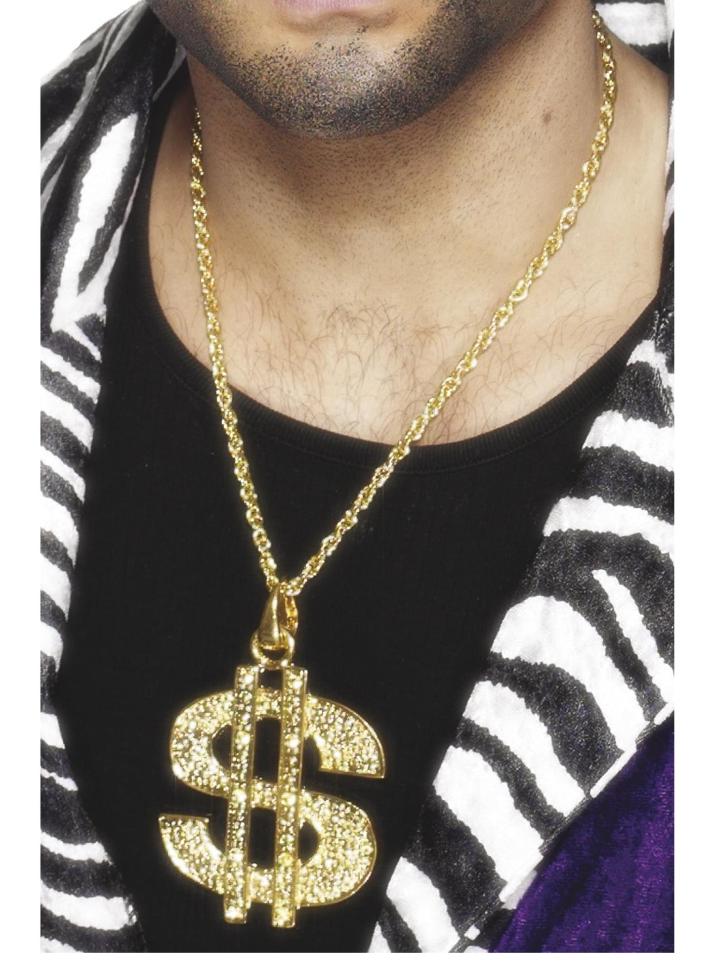 Smiffys 1970SDISCO Dollar Sign Medallion, Gold AC für Herren