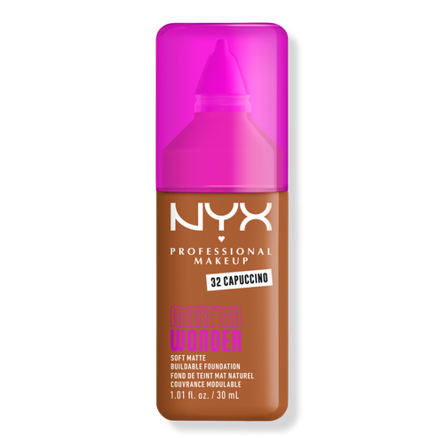 NYX NYX Make'em Wonder Foundation 32 Cappuccino 30 ml Flüssigfoundation