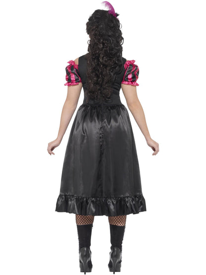 Smiffys WESTERN Curves Sassy Saloon Costume, Pink CS für Damen