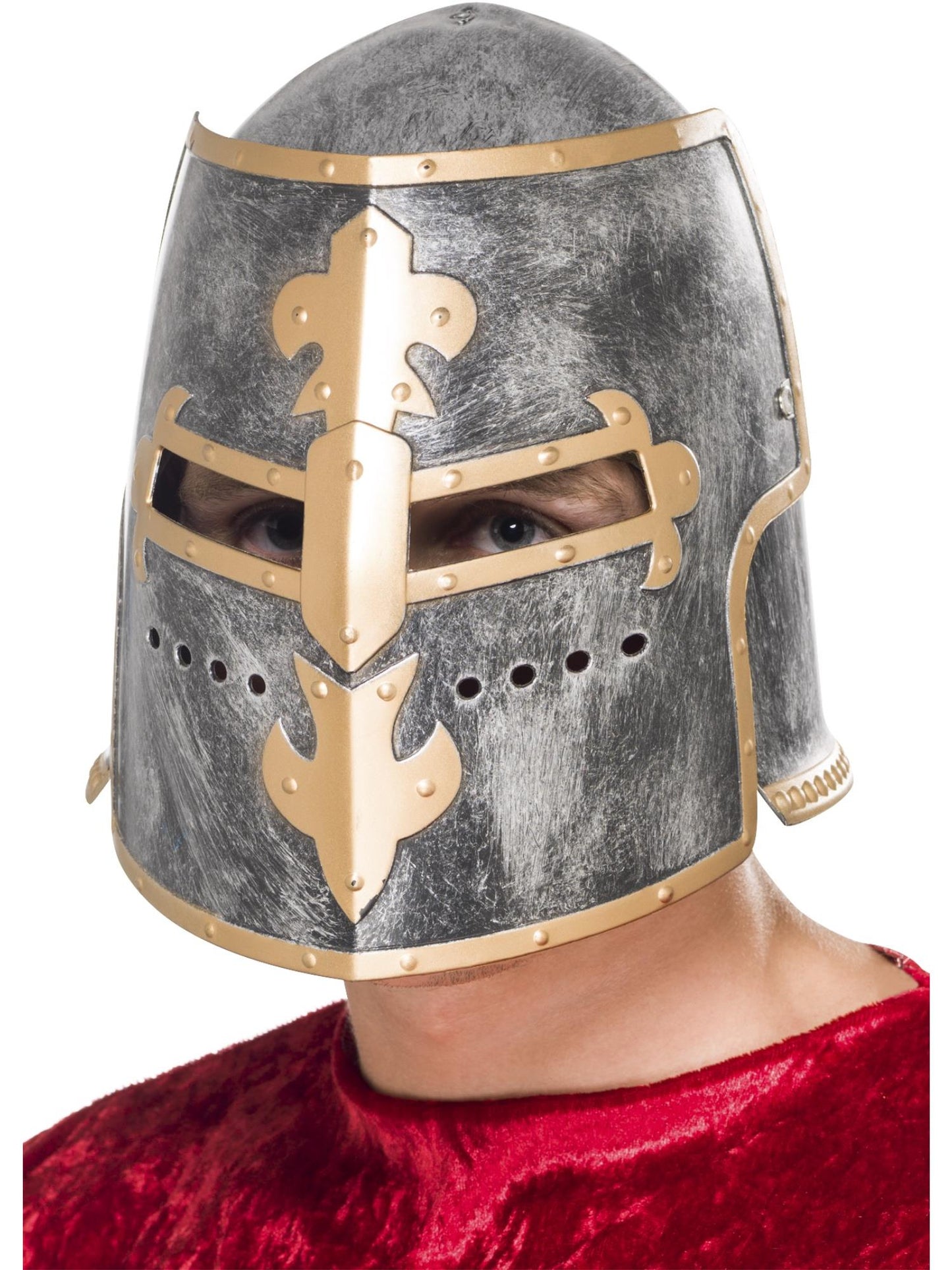 Smiffys Medieval Crusader Helmet, Silver HA für Herren
