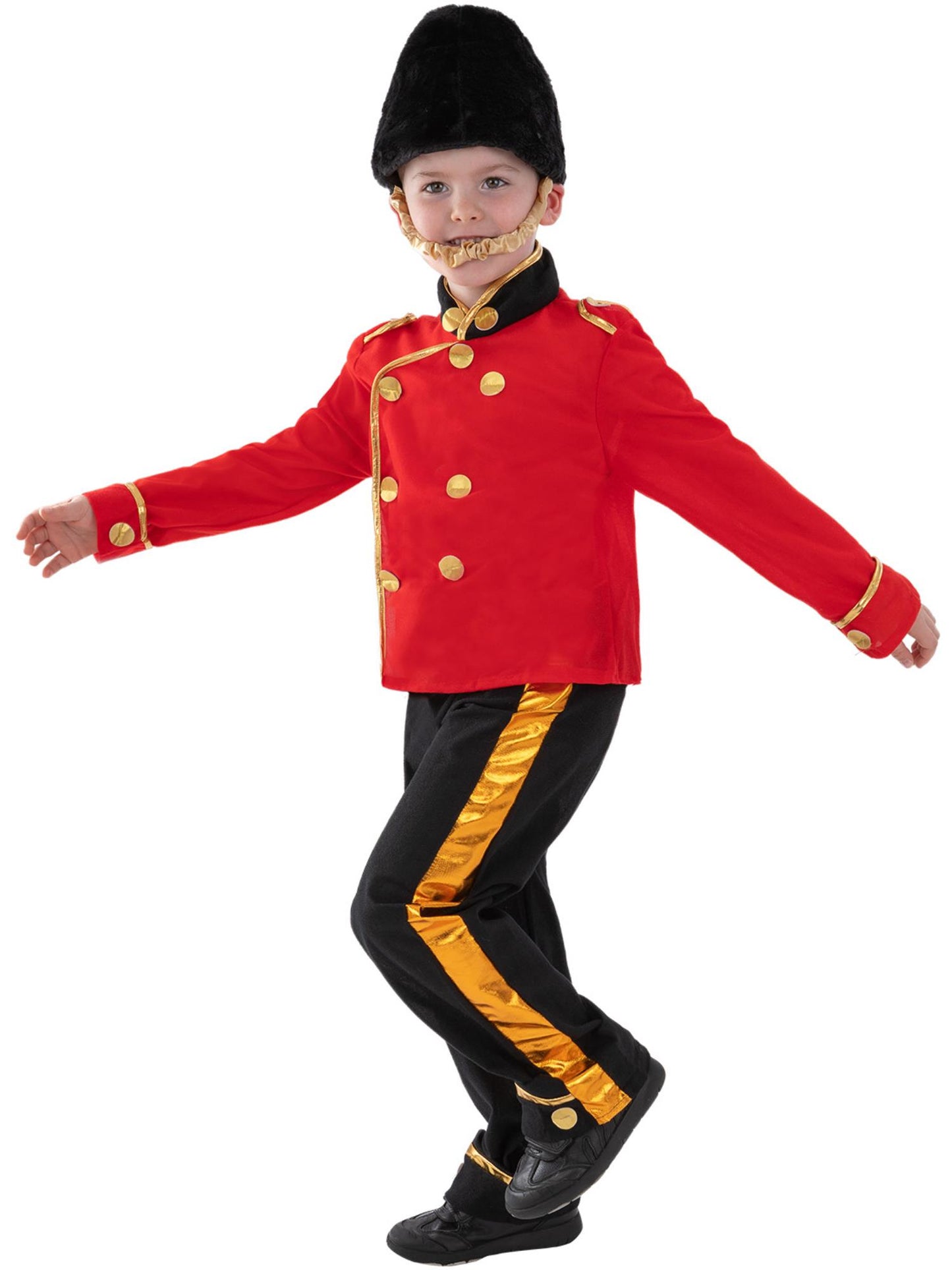 Smiffys BRITISH Busby Guard Costume, Red CS für Unisex