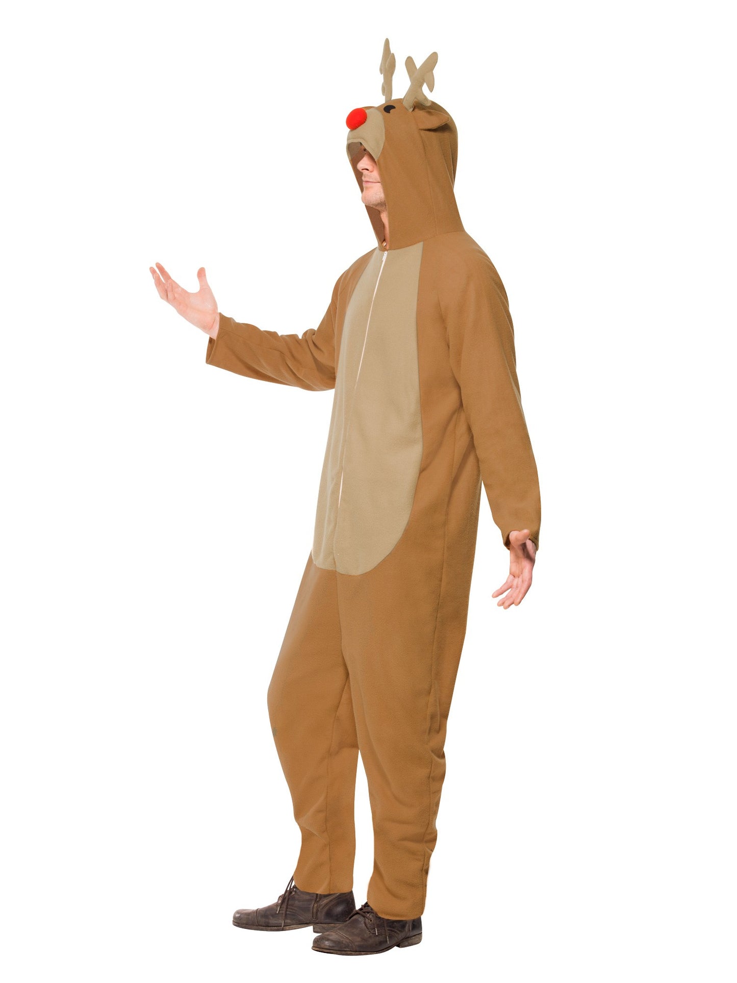 Smiffys SANTA Reindeer Costume, Brown CS für Unisex