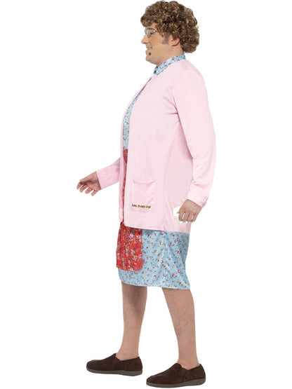 Smiffys Mrs Brown Padded Costume, Pink CS für Herren