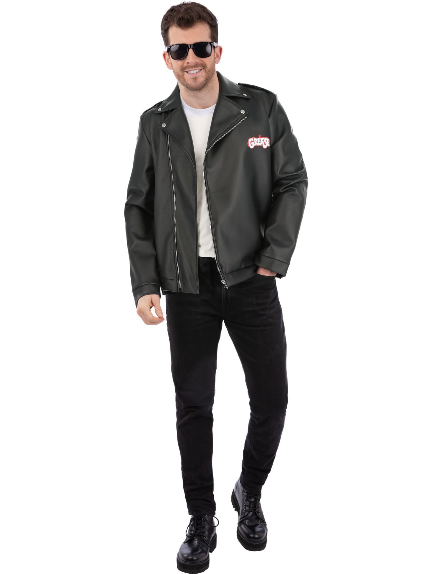 Smiffys Grease T-Birds Jacket, Black CS für Herren