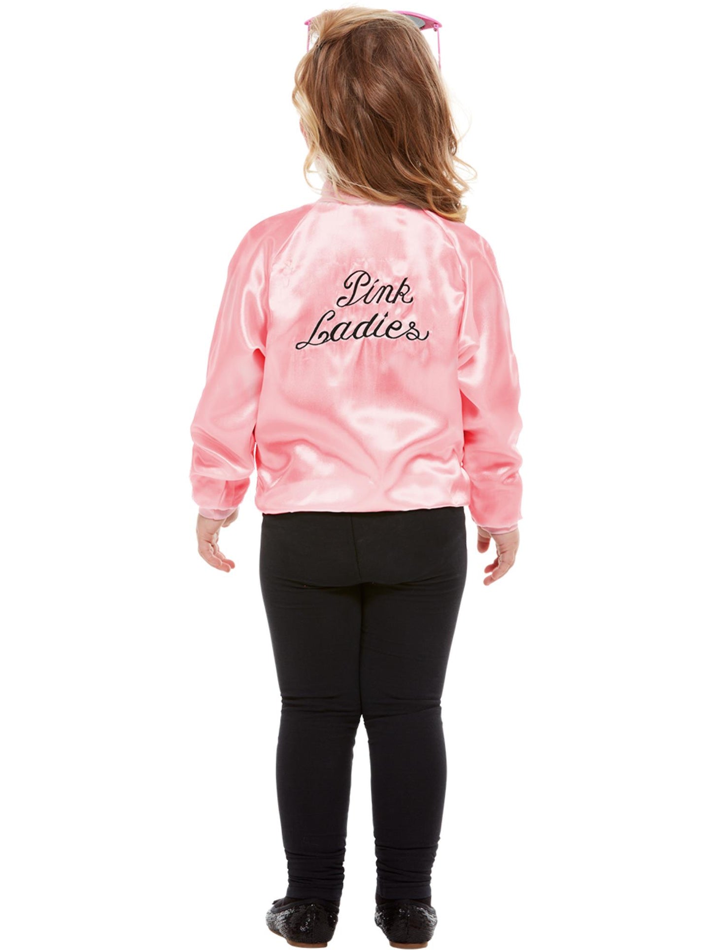 Smiffys Grease Pink Ladies Jacket, Pink CS für Mädchen