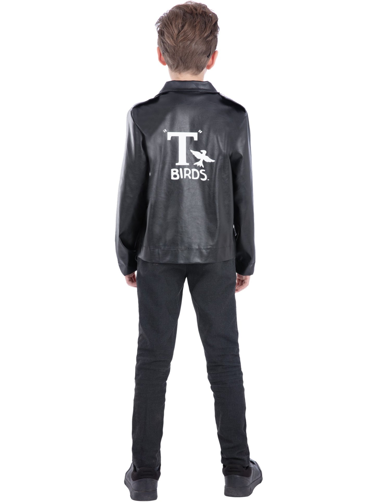 Smiffys Grease Kids T-Birds Jacket, Black CS für Jungen