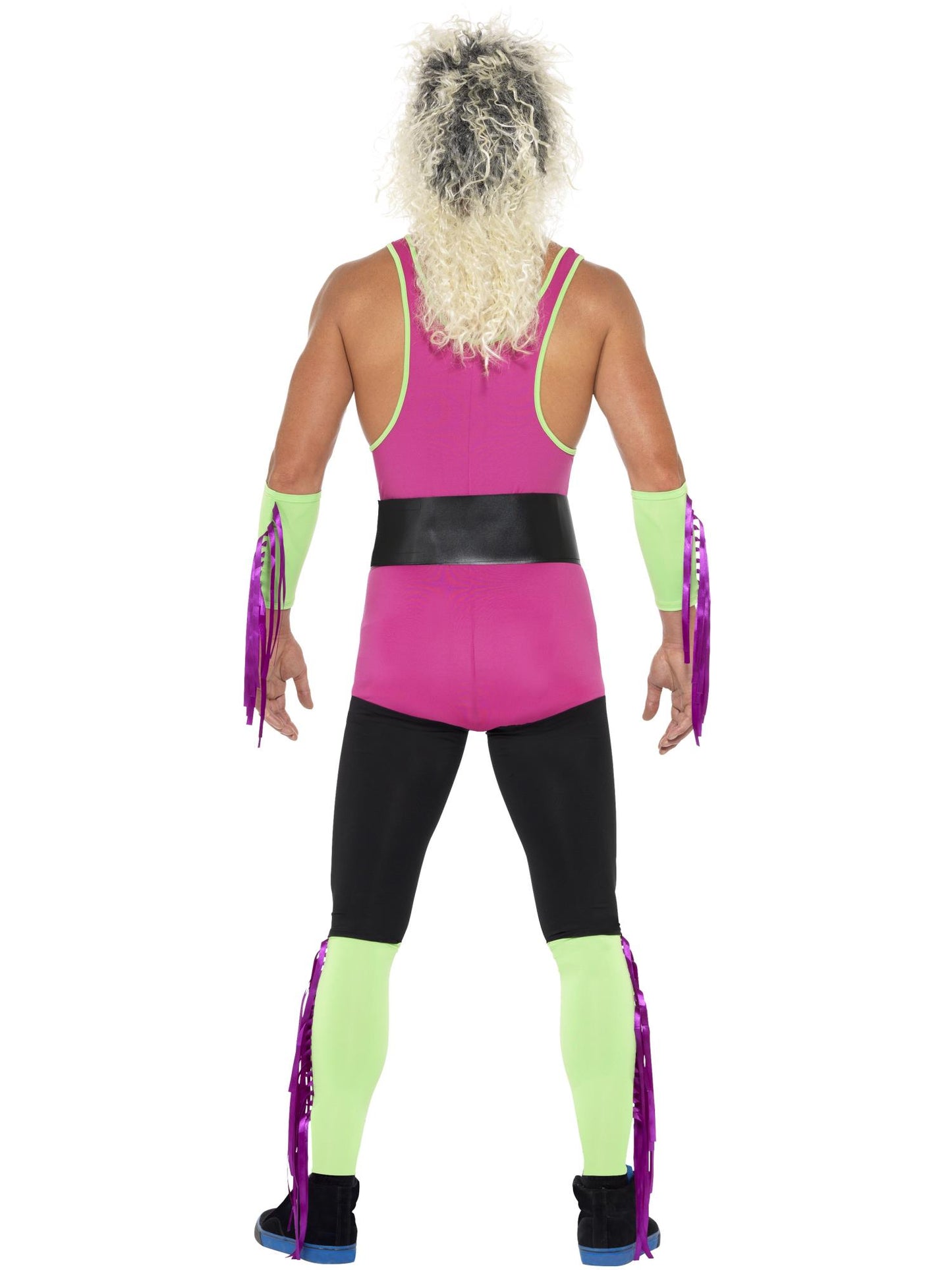 Smiffys Retro Wrestler Costume, Multi-Coloured CS für Herren