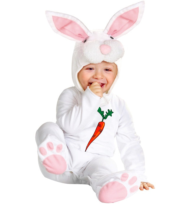 Flauschige Hasen-Kopfbedeckung mit langen Ohren für Fasnacht