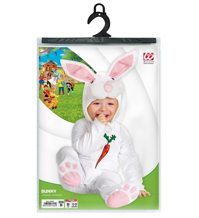 Flauschige Hasen-Kopfbedeckung mit langen Ohren für Fasnacht