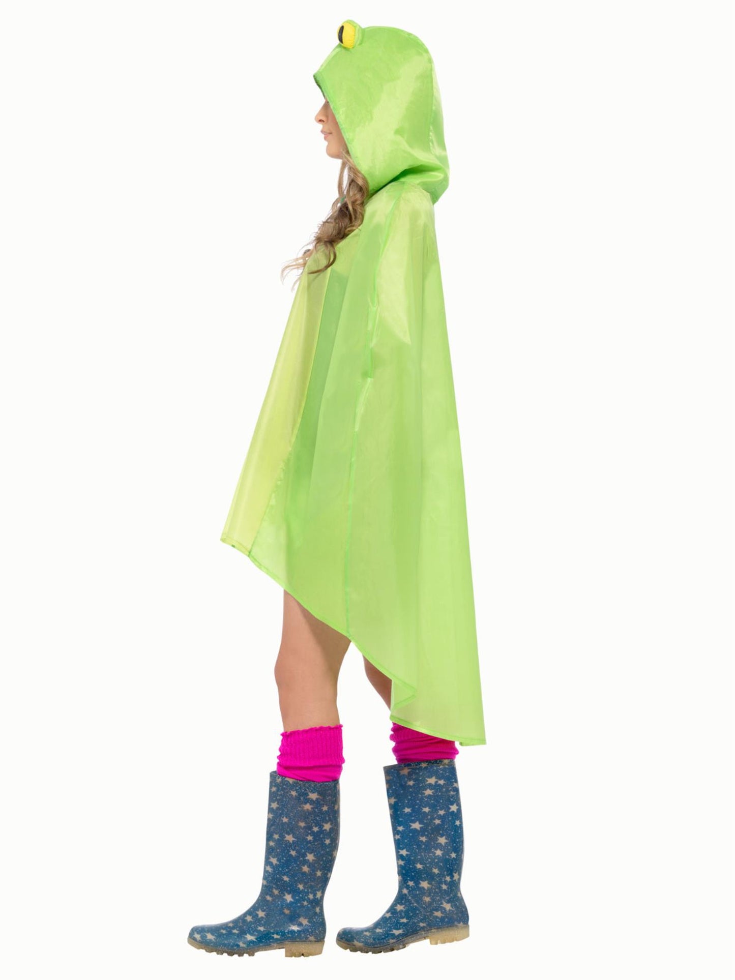 Smiffys ANIMAL Frog Party Poncho, Green CS für Unisex