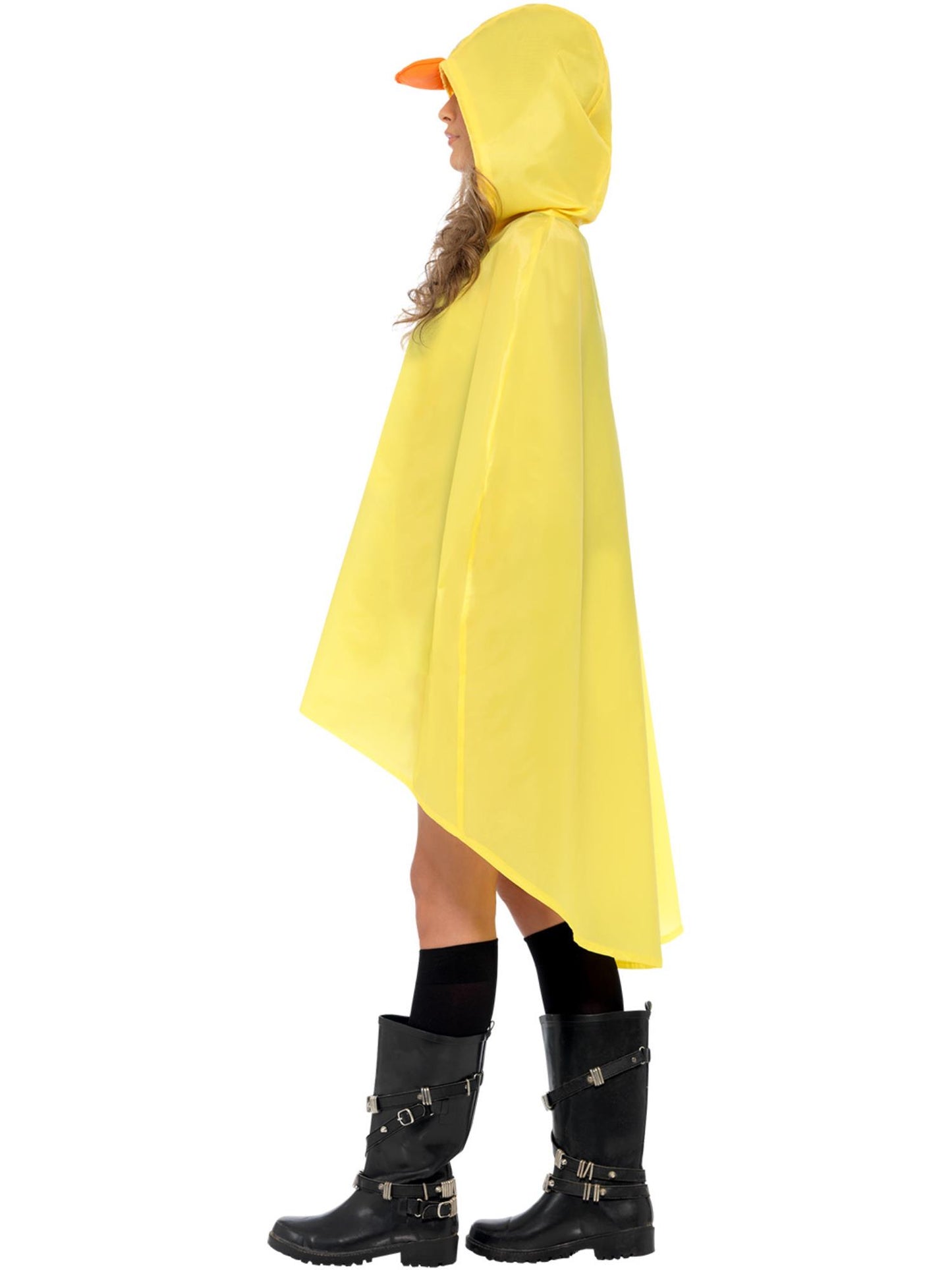 Smiffys Duck Party Poncho, Yellow CS für Unisex