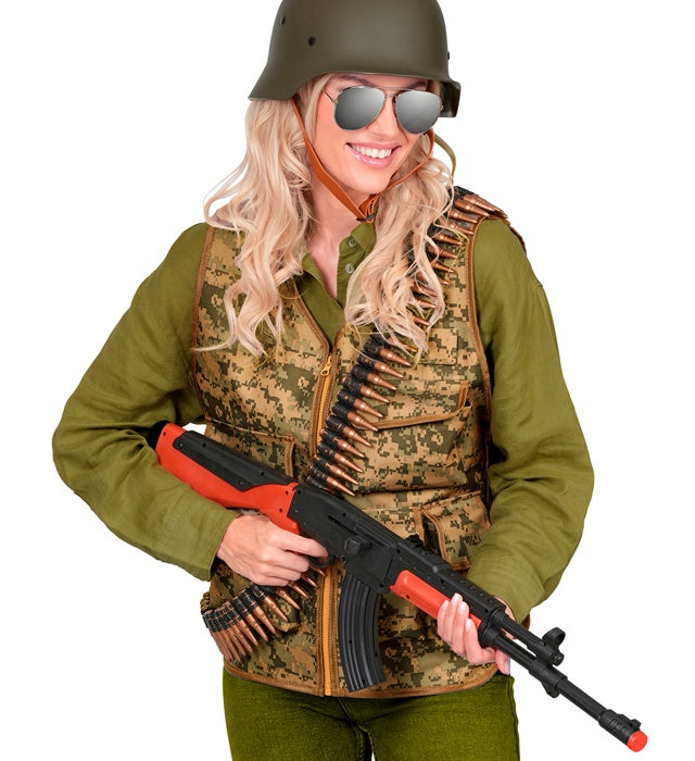 Spielzeug Kalashnikov Gewehr 75 cm in realistischer Ausführung für Fasnacht