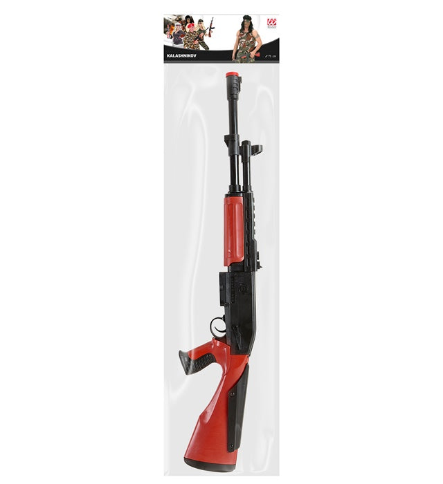 Kalashnikow Deko-Waffe 75 cm für Fasnacht Kostüm