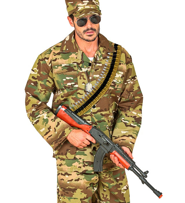 Spielzeug Kalashnikov Gewehr 75 cm in realistischer Ausführung für Fasnacht
