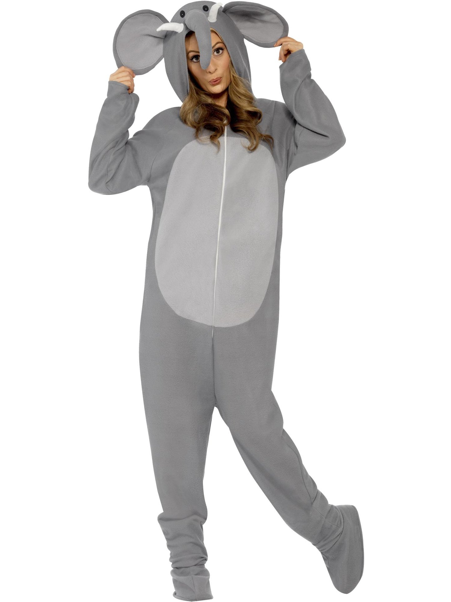 Smiffys Elephant Costume, Grey CS für Unisex