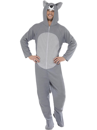 Smiffys WEREWOLF Wolf Costume, Grey CS für Unisex