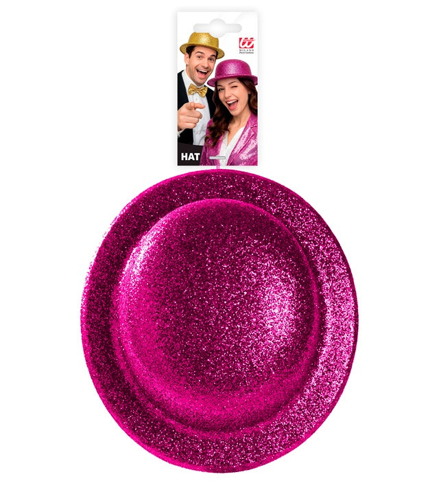 Pinkfarbene Melonen-Dekoration für Fasnacht und Karneval