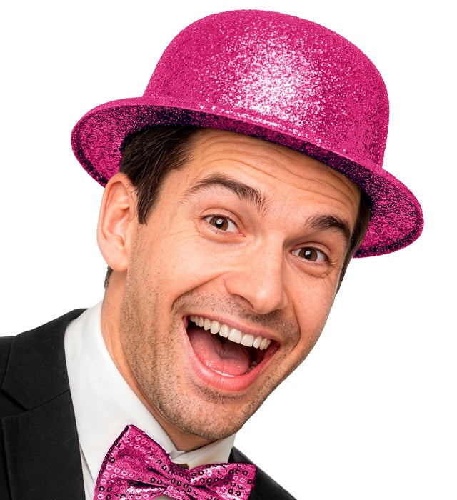 Pinkfarbene Melonen-Dekoration für Fasnacht und Karneval